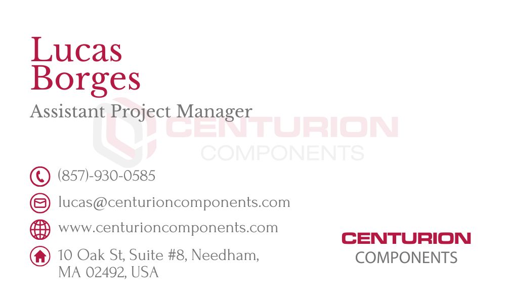 Lucas Borges - Assistance Project Manager at Centurion Components. Specializes in metal framing and drywall installation for commercial projects.